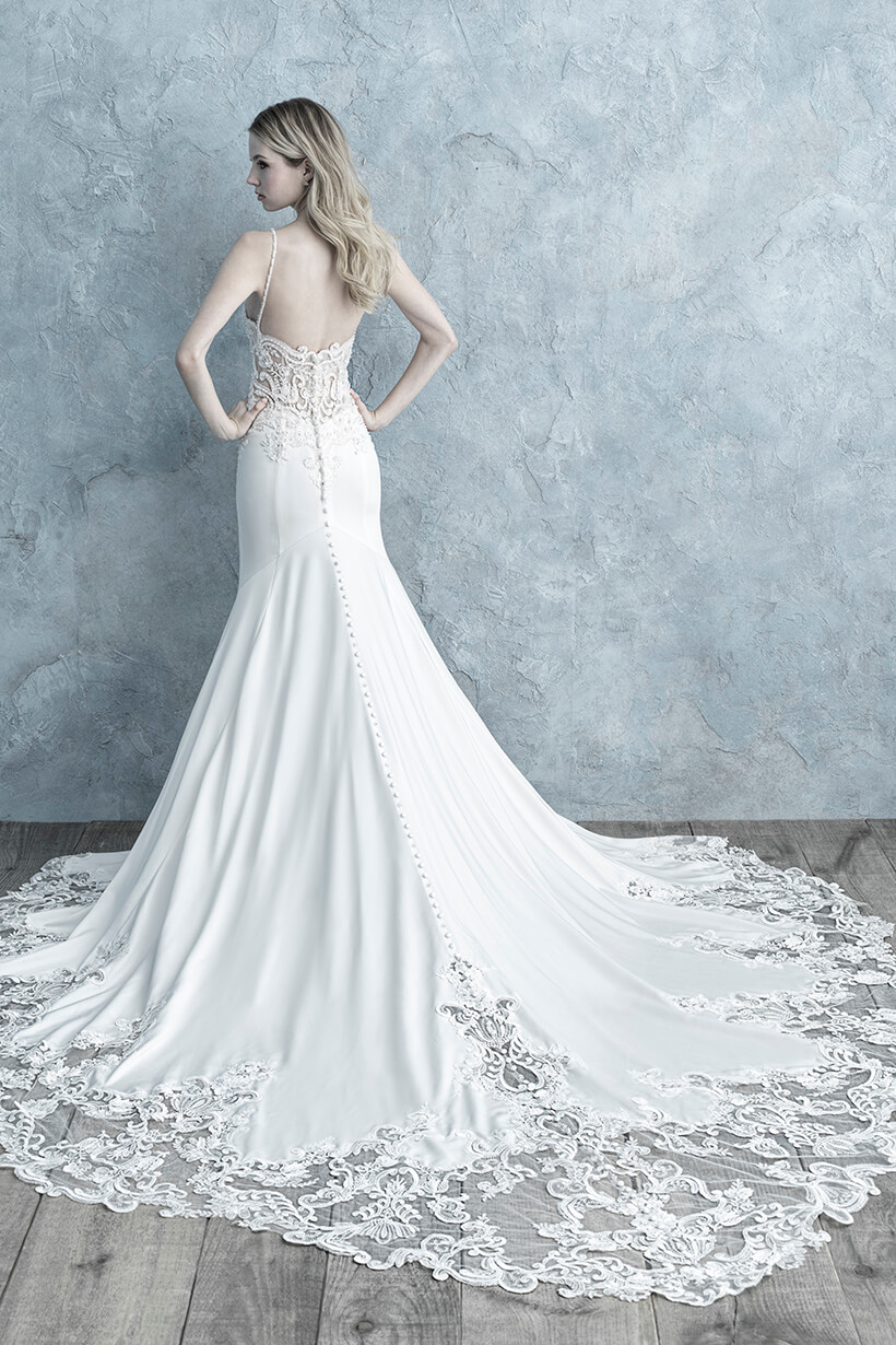 9664 Allure Bridals Modern Wedding Dress