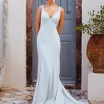 F174 Penelope Wilderly Bride Sheath Wedding Dress