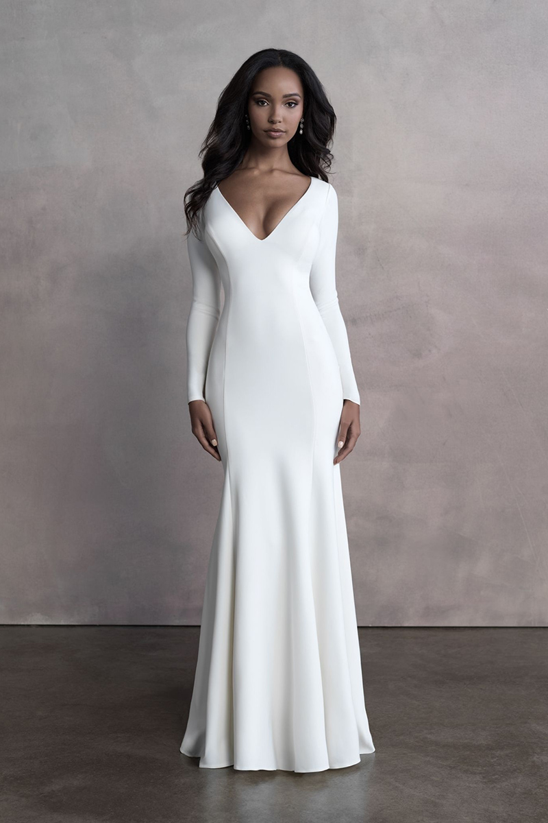 Allure Bridals Open Back Wedding Dress 9801