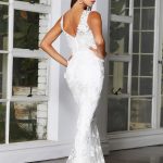 V Neck Fit & Flare Style Bridal Gown JX4063 Jadore