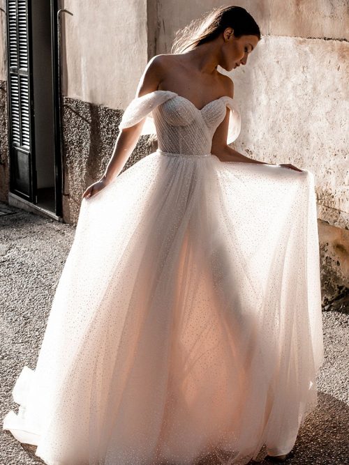 E176/GITA-MARIE Abella Wedding Dress