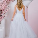 ballgown Elegant soft tulle skirt with delightful lace and straps
