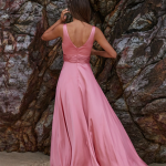 TaniaOlsen TO881 Pink Bridesmaid Dress