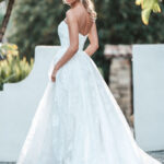 Strapless, A-line Wedding Dress