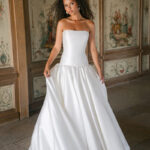 A1412 Allure Bridals Dupioni A-Line Bridal Gown