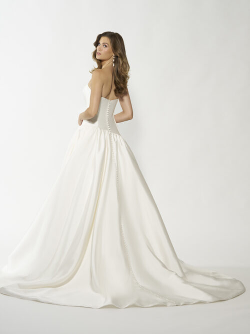 MJ1200 Madison James Dallas Strapless Ballgown